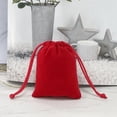 thumbnail image 1 of AYktou Velvet Drawstring Bags, Velvet Cloth Jewelry Pouches Christmas Candy Bag Wedding Gift Bags Reusable Exquisite Small Item Storage Bag for Jewelry Pendant Bracelet Souvenirs, 1 of 3