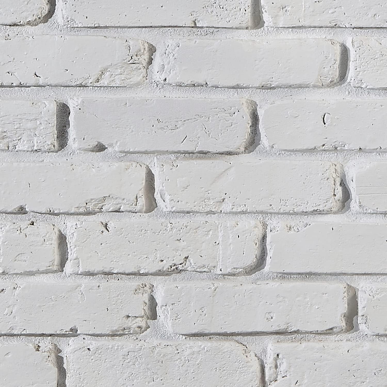 Iceberg White Textured Faux Brick Wall Panels