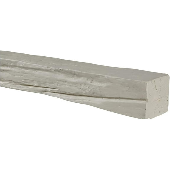 AZ Faux Rustic Fireplace Mantel Shelf Kit - 48" L x 4" H, Unfinished