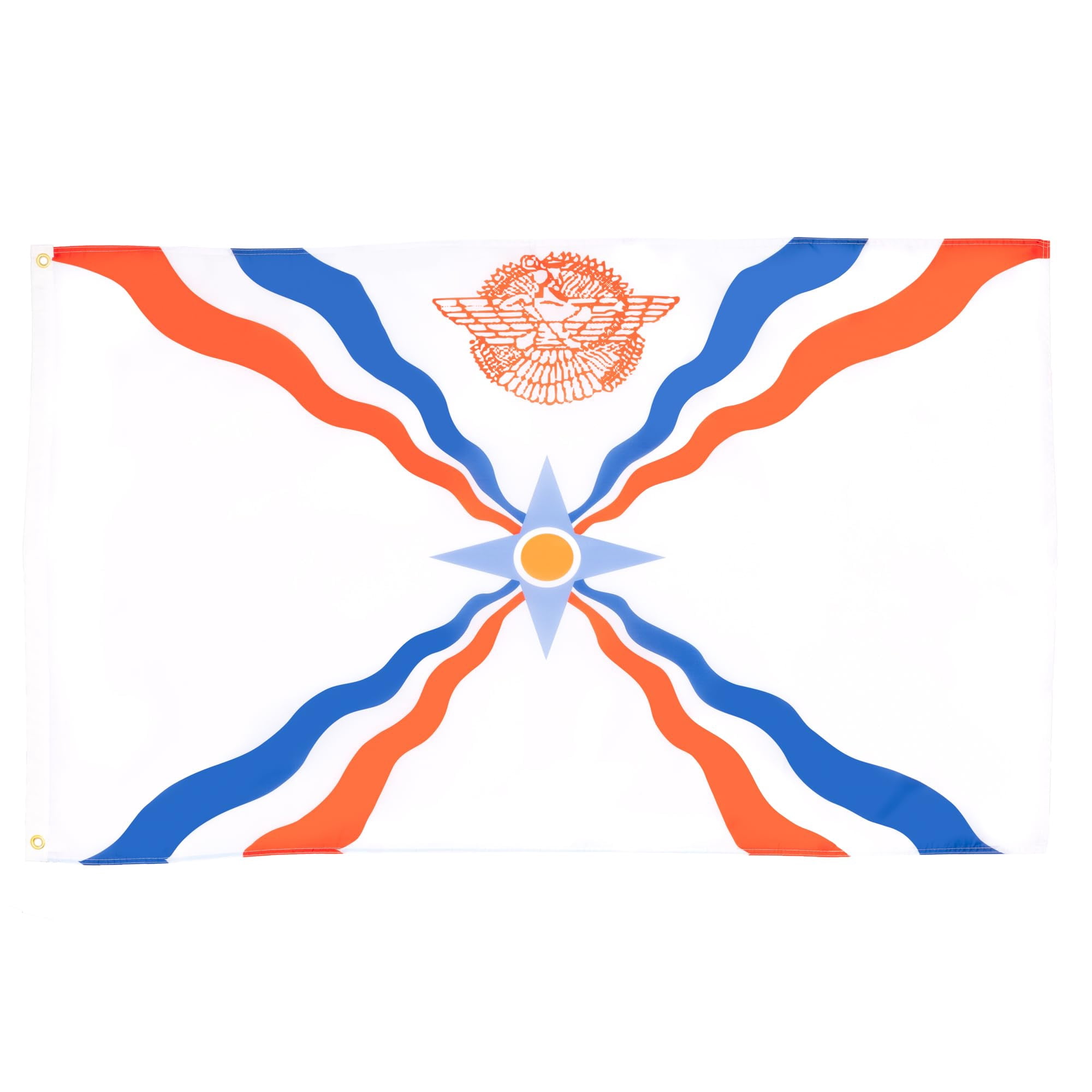 AZ Flag Assyria Flag 3x5 ft Assyrian 100D Polyester 2 Grommets 150x90 ...