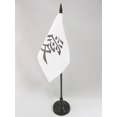 Table Flugs AZ Flag Love in Chinese Table Flag 4x6 in 100D Polyester Plastic Base ...