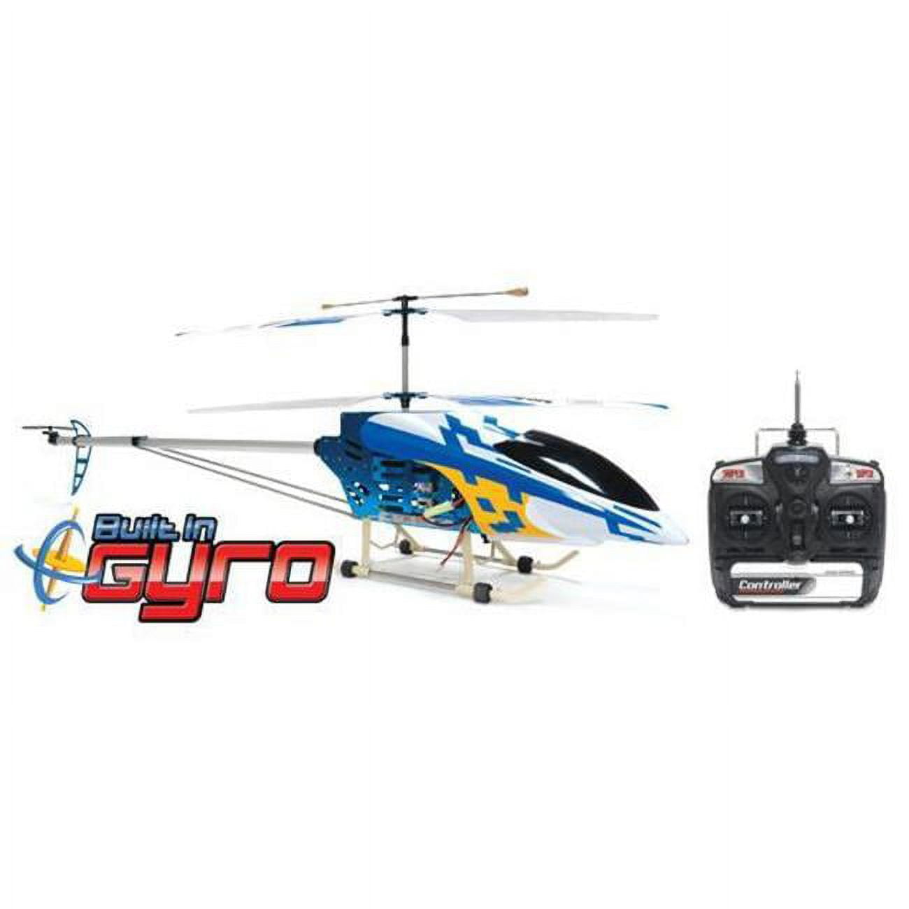 AZ HG90M Red 49 In. FXD 3.5 Channel Gyroscope Metal Frame RC