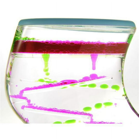 AZ Import AZImport TG32 Green Pink Motion Bubbler, Pink & Green