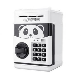 Salvadanaio Elettronico A Forma Di Panda - Automatico Per Bambini, Con Presa Monete, Batterie Non Incluse - Foto 9