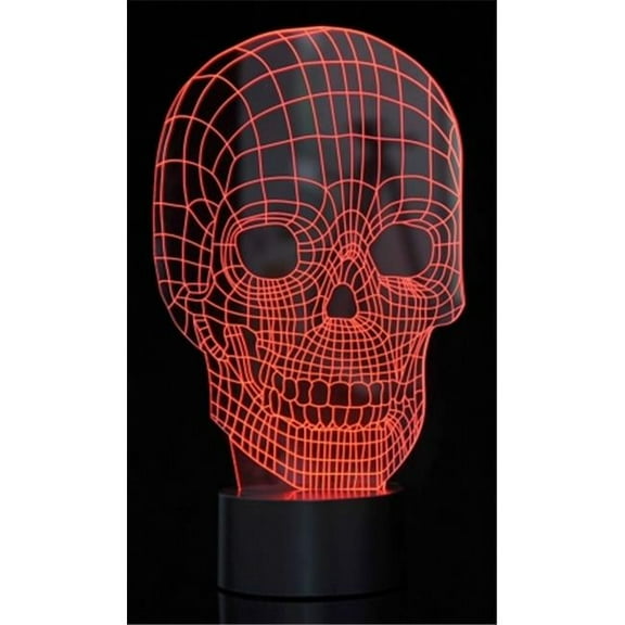 AZ Import Optical Illusion 3D Skull Light
