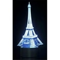thumbnail image 1 of AZ Import TG2821 Optical Illusion 3D Eifel Tower Lighting, 1 of 1