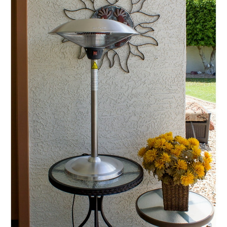 AZ Patio Heaters Tabletop Electric Heater with Steel Finish - Main Image