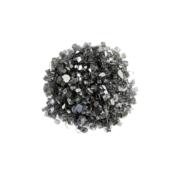 AZ Patio Heaters 20lbs Reflective Fire Glass in Black