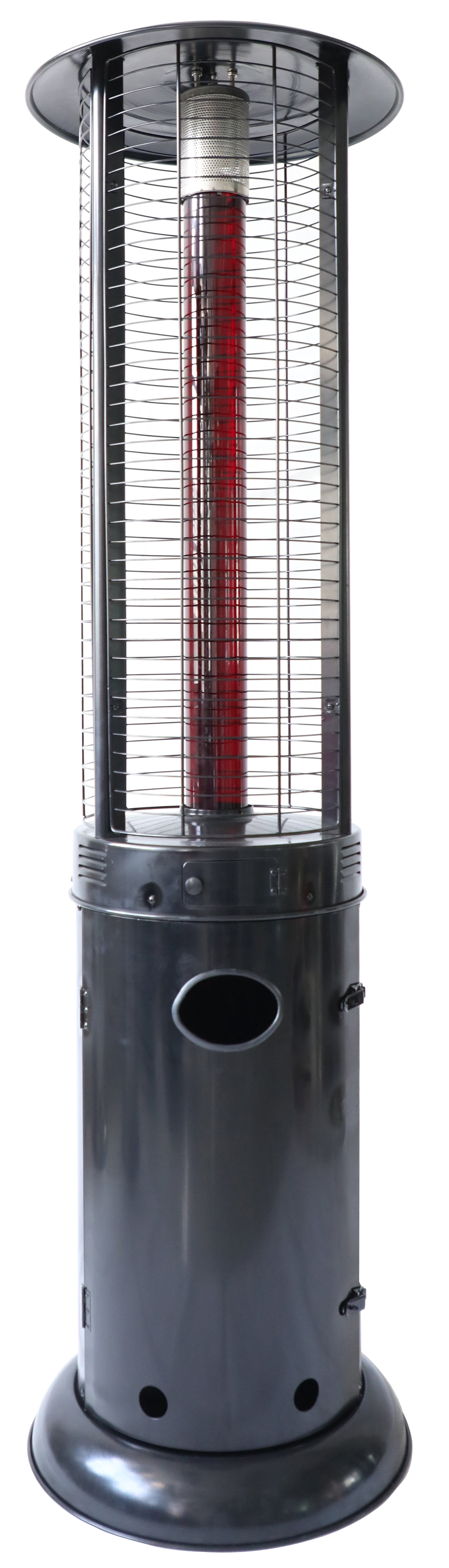 Hiland AZ Patio Heaters Commercial Infrared Flame Glass Tube Patio