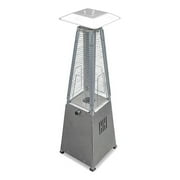 AZ Patio Heaters Tabletop Quartz Glass Tube Liquid Propane heater, Stainless