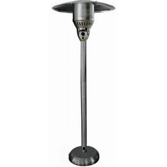 AZ Patio Heaters Outdoor Natural Gas Patio Heater in Stainless Steel