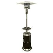 AZ Patio Heaters Outdoor Two-Toned Patio Heater in Stainless Steel and Hammered Bronze