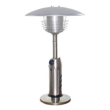 AZ Patio Heaters Portable Stainless Steel Heater - Black