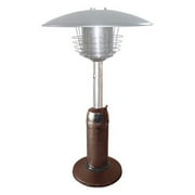 AZ Patio Heaters Propane Gas Outdoor Tabletop Patio Heater, Hammered Bronze