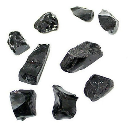 AZ Patio Heaters RGLASS-BLK Recycled Fire Pit Glass, Black