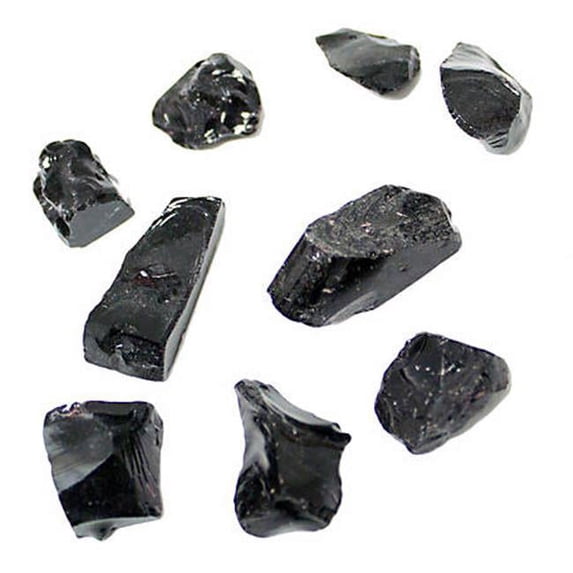 AZ Patio Heaters RGLASS-BLK Recycled Fire Pit Glass, Black