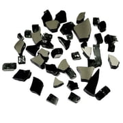 AZ Patio Heaters Reflective Fire Glass in Black