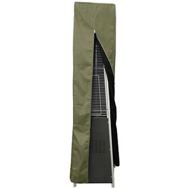AZ Patio Heaters Square Glass Tube Patio Heater Commercial Cover in Tan