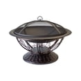 thumbnail image 1 of 30" Wood Burning Firepit with Scroll Design, 1 of 3