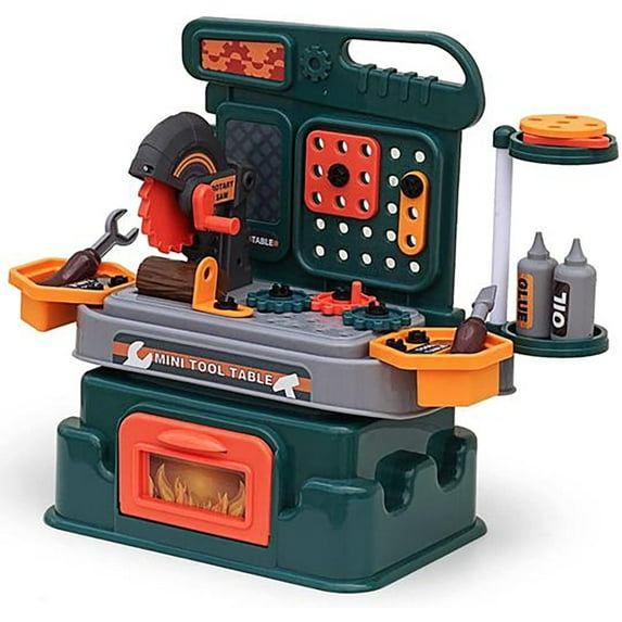 AZ Toys Workbench Construction Play Set, 46 Pieces
