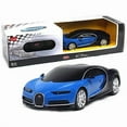 thumbnail image 1 of 1:24 RC Bugatti Chiron Sport Racing Car (Blue/Black), 1 of 6