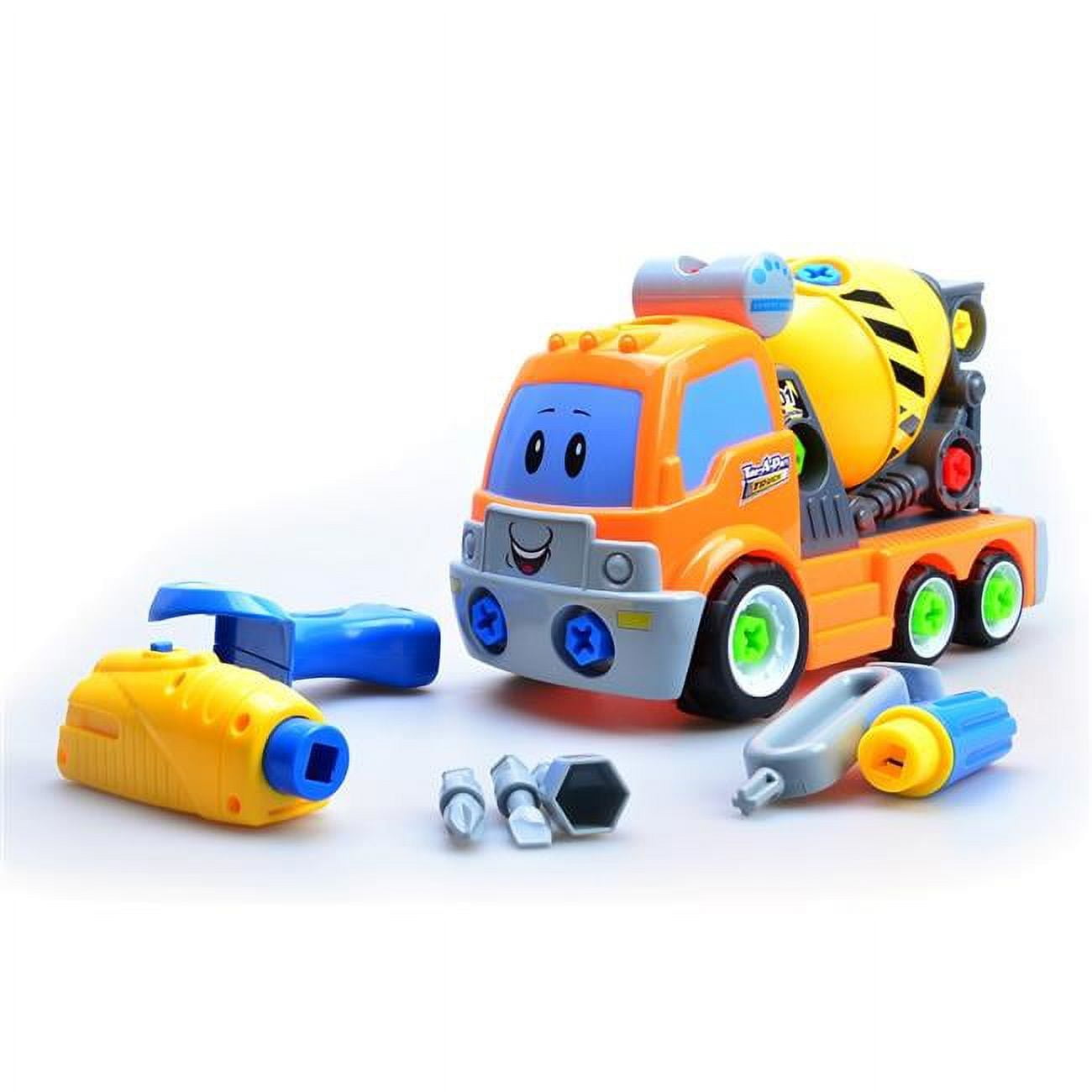 AZ Trading & Import PS22911 Take Apart Build Your Own Cement Mixer Truck