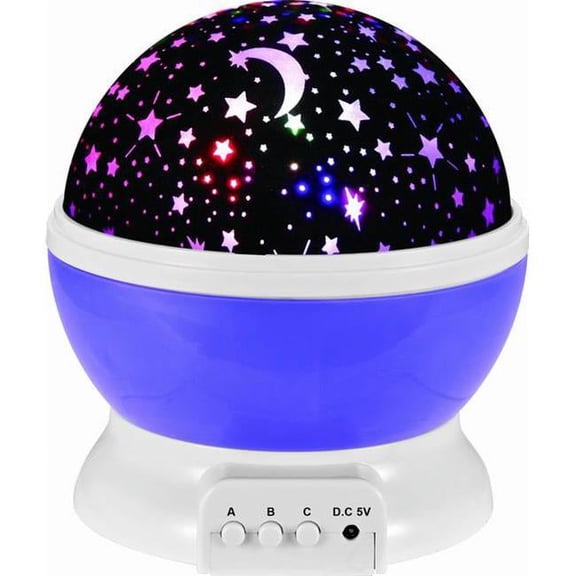 AZ Trading & Import TG361 Purple Light Projection Night Lamp, Purple