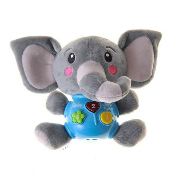 AZ Trading PS88001 Musical Elephant Infant Plush Toy