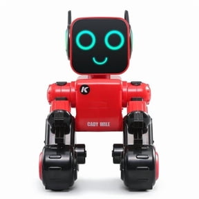 AZ Trading RBR4 Red RC Intelligent Interactive Robot with Build-in Piggy Bank, Red