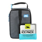 Arctic Zone Upright Expandable Lunch Box, Gray