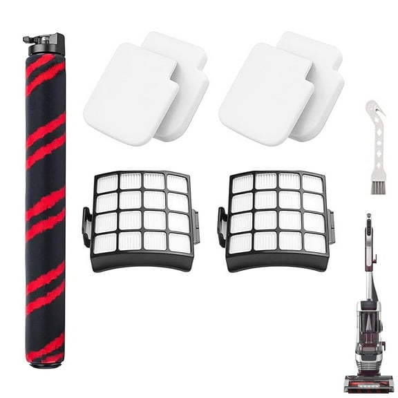 AZ3000 Replacement Filters for Shark Stratos AZ3002 AZ3000 AZ3000W DuoClean PowerFins Upright Vacuum Cleaner 1 Soft Brush Roller 2 Filters 2 Foam & Felt Filters 1 Cleaning Brush