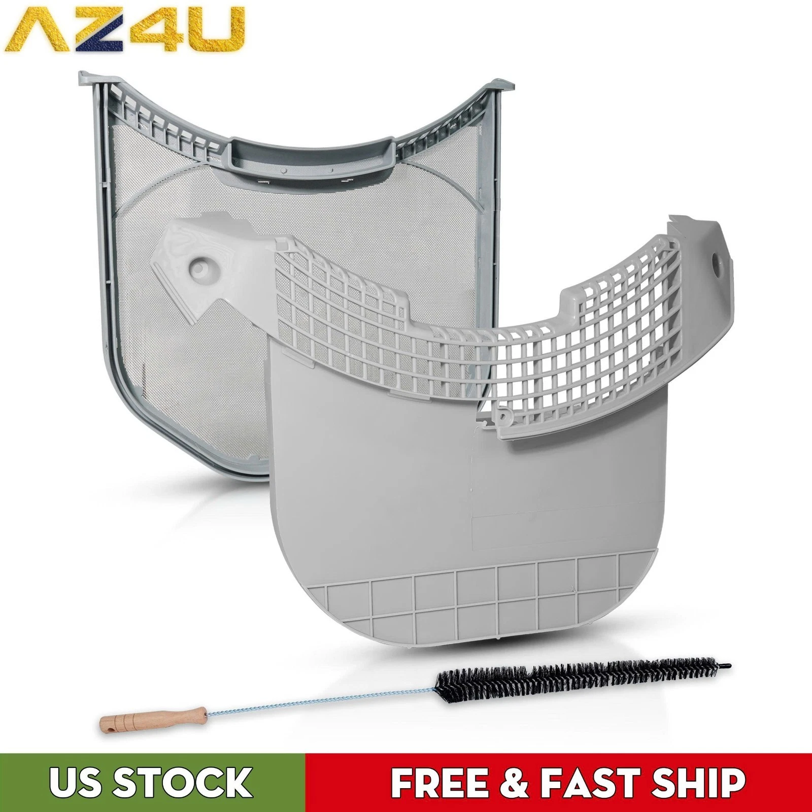 AZ4U Dryer Lint Filter Screen and Lint Trap Cover Housing Replaces for LG DLEX4270W DLEX4370W DLEX3885C DLEX3550V DLEX4070W DLEX4200W DLEX2901V
