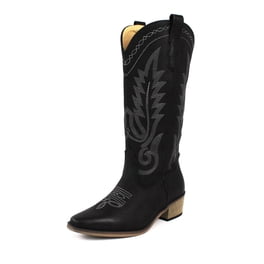 UV Cowboy Boots For Women Ponty Toe Women's Western Boots Cowgrl Boots Md Calf Boots N 2024