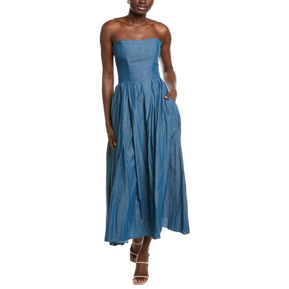 AZEEZA womens  Ezra Midi Dress, s