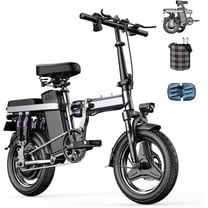 Hyper 20in Ultra 40 Step-Thru Electric Bike, 250W E-Bike Motor, Fat ...
