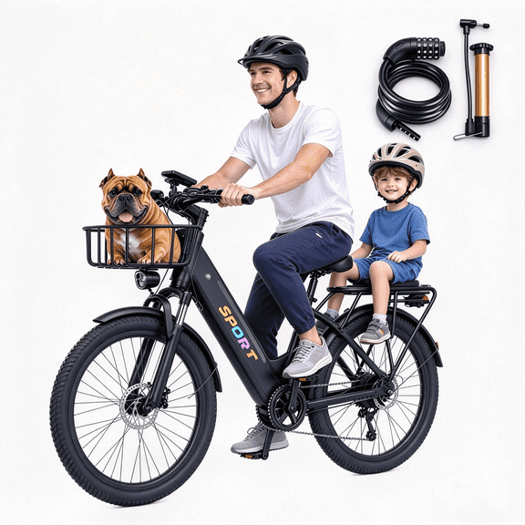 AZHAR 750W 20MPH 48V10.4Electric Bike for Adults,up 35 Miles Removable Battery Ebike, 26" Electric E Bike with 7-Speed,Adult Electric Bicycles for Commute Beach Snow Womens/Man All Terrain Class 2 UL