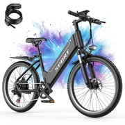 AZHAR Electric Bike for Adults,750W 20 mph ,48V10.4AH 26\" Electric Mountain Bike with 7 Speed Gears Class 2 UL2849
