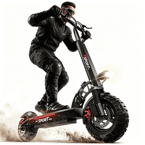 Off Road Electric Scooter,Peak 1200W 45Mile Long Range 25Mph 3Speed, Dual & Seat Suspension All Terrain Tire Ride Heavy Duty Foldable Scooter with Seat UL2272