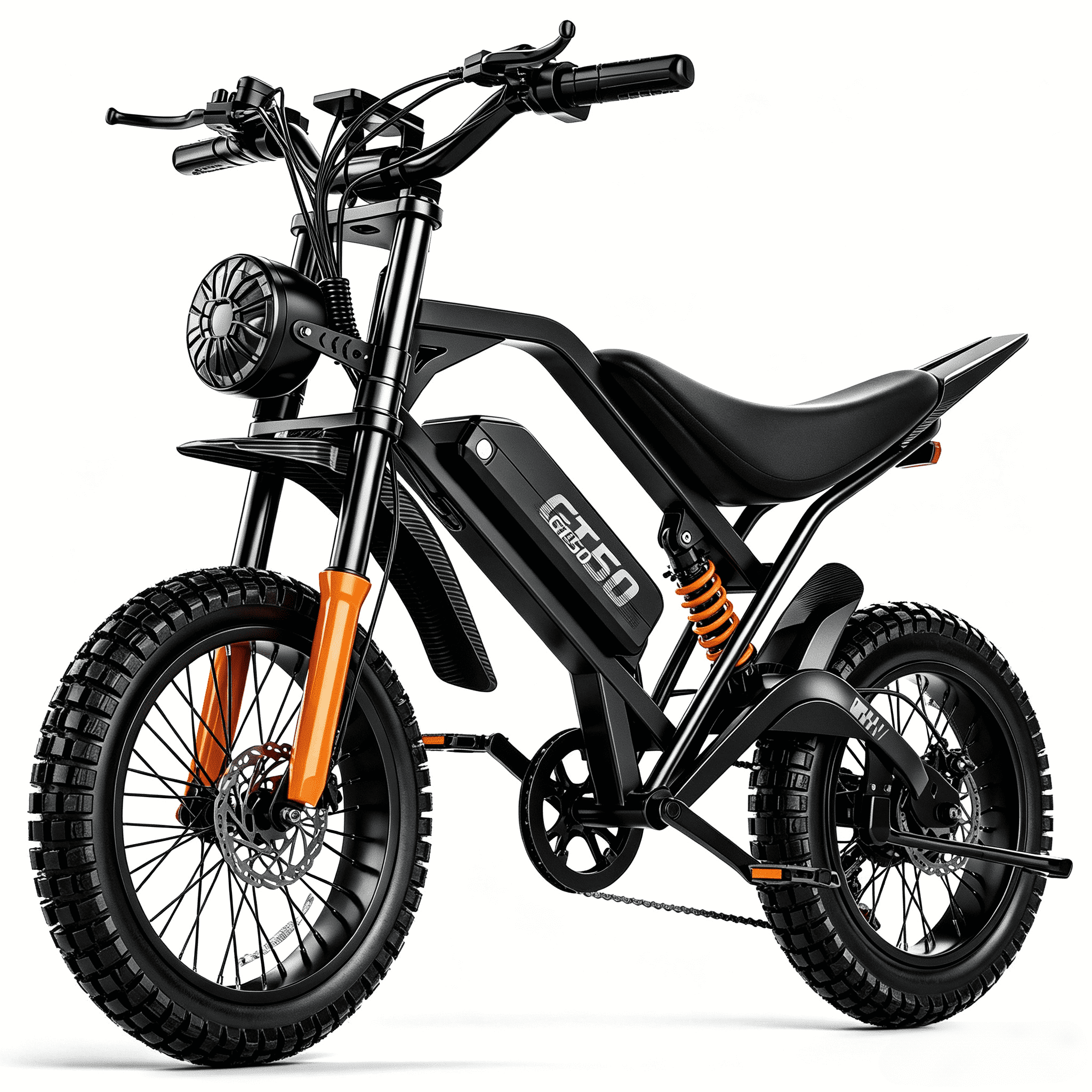 AZHAR GT50 Electric Bike for Adults, 750W Motor 20mph, 20"x3" Fat Tire Mountain Bike, 48V/23Ah Battery, Class 2  UL2849