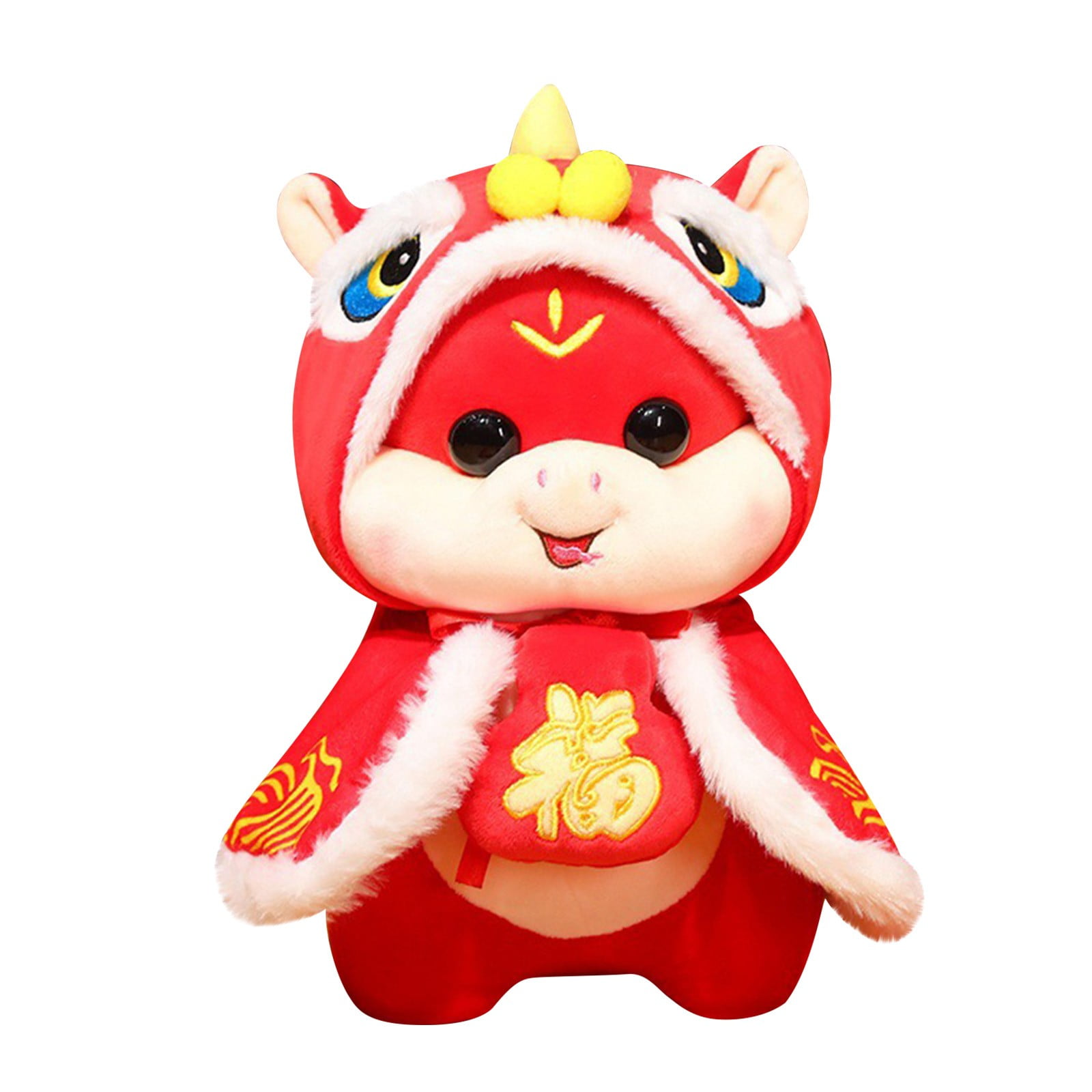 AZIUHA LAFANDE Stuffed Animal 2025 Year Of The Mascot Doll 3D Chinese