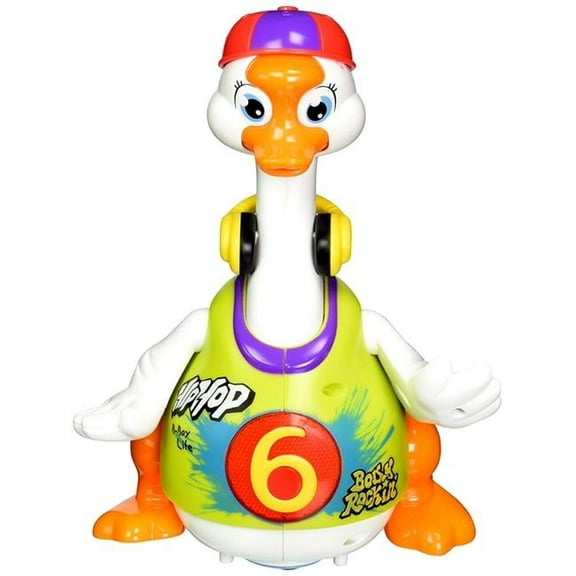 AZImport Dancing Hip Hop Goose Development Musical Fun Toy, Green