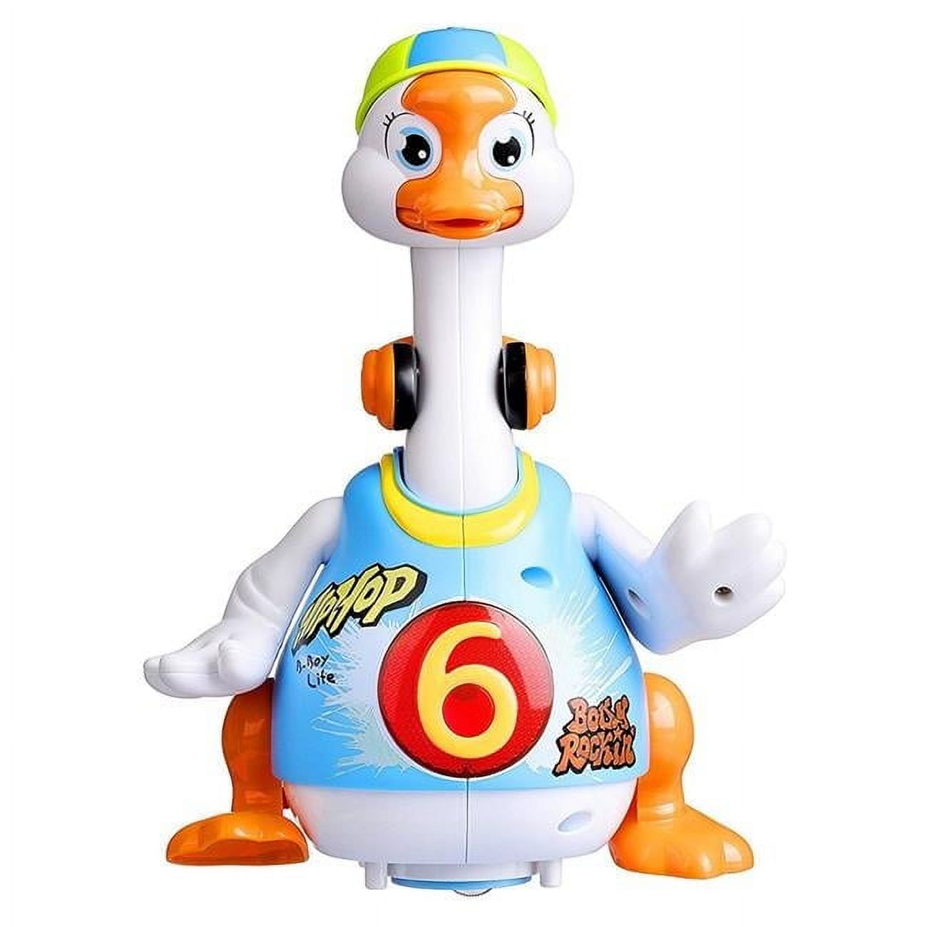 AZImport PS828 Blue Dancing Hip Hop Goose Development Musical Fun Toy ...