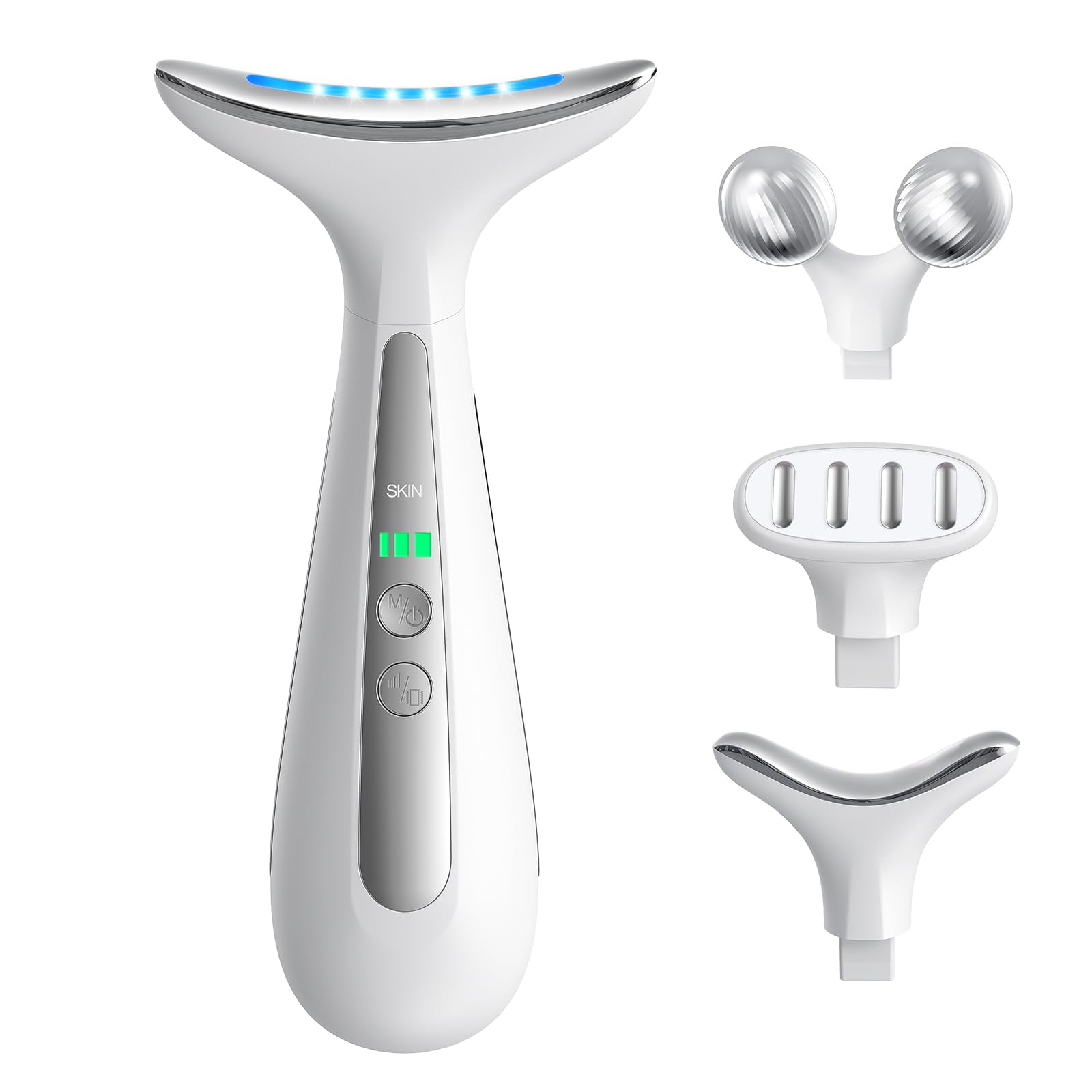 AZMAVO Multi Functional Beauty Device OLF24 4 in 1 Face Neck Eye AZMAVO Multi Functional Beauty Device OLF24 4 in 1 Face Neck Eye