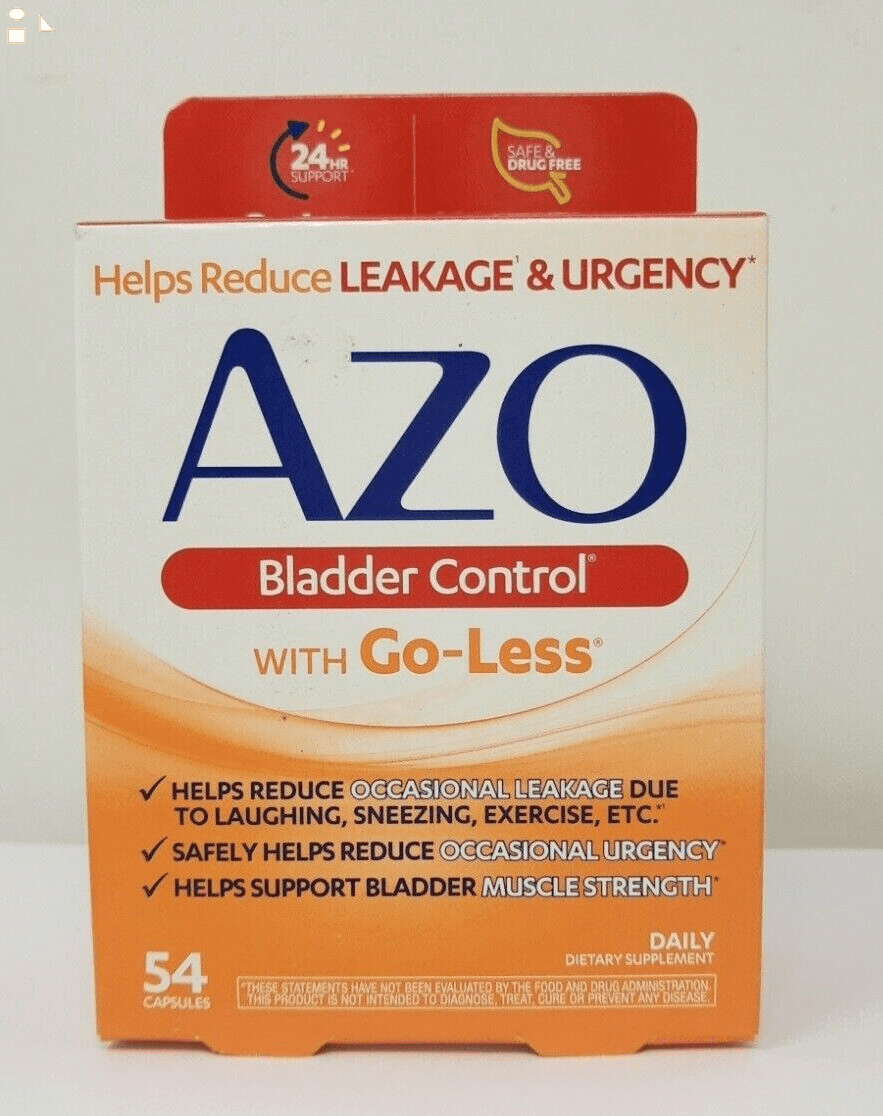 AZO Bladder Control with GoLess 54 CT Capsules