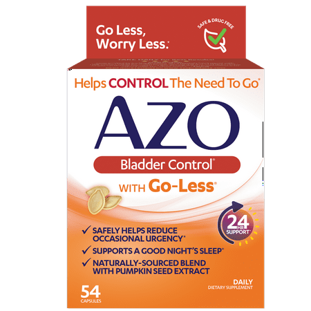 Azo Bladder Control Capsules 54 ct