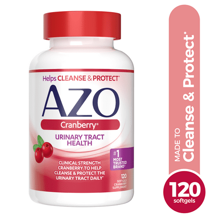 AZO Cranberry Urinary Tract Health Dietary Supplement, 120 Ct