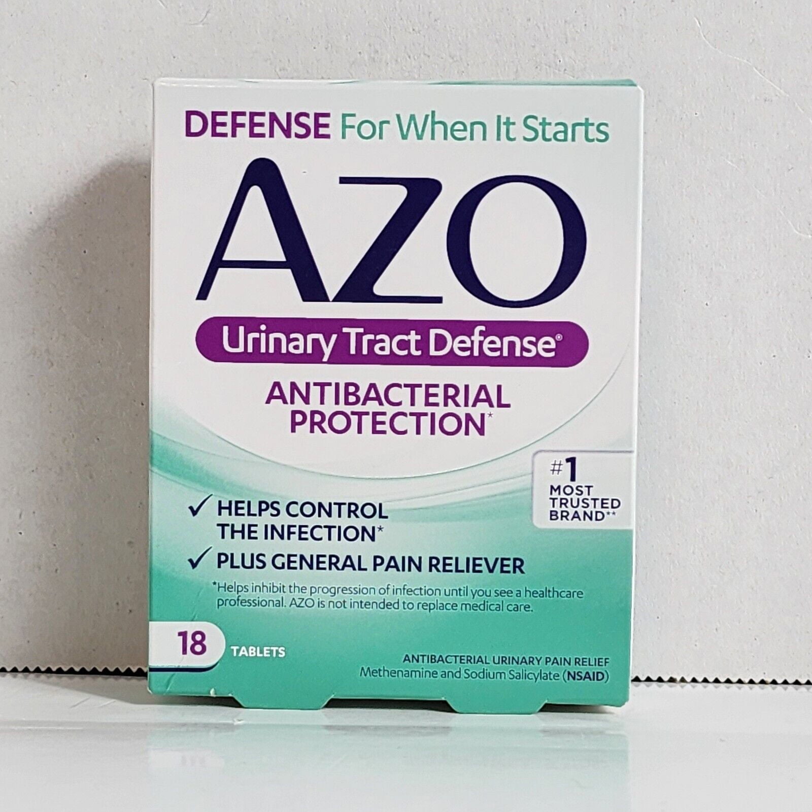 AZO Urinary Tract Defense Antibacterial Protection, 1 Most Trusted