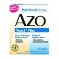 thumbnail image 1 of AZO Yeast Plus Multi Benefit Formula 60 Tablets, 1 of 4
