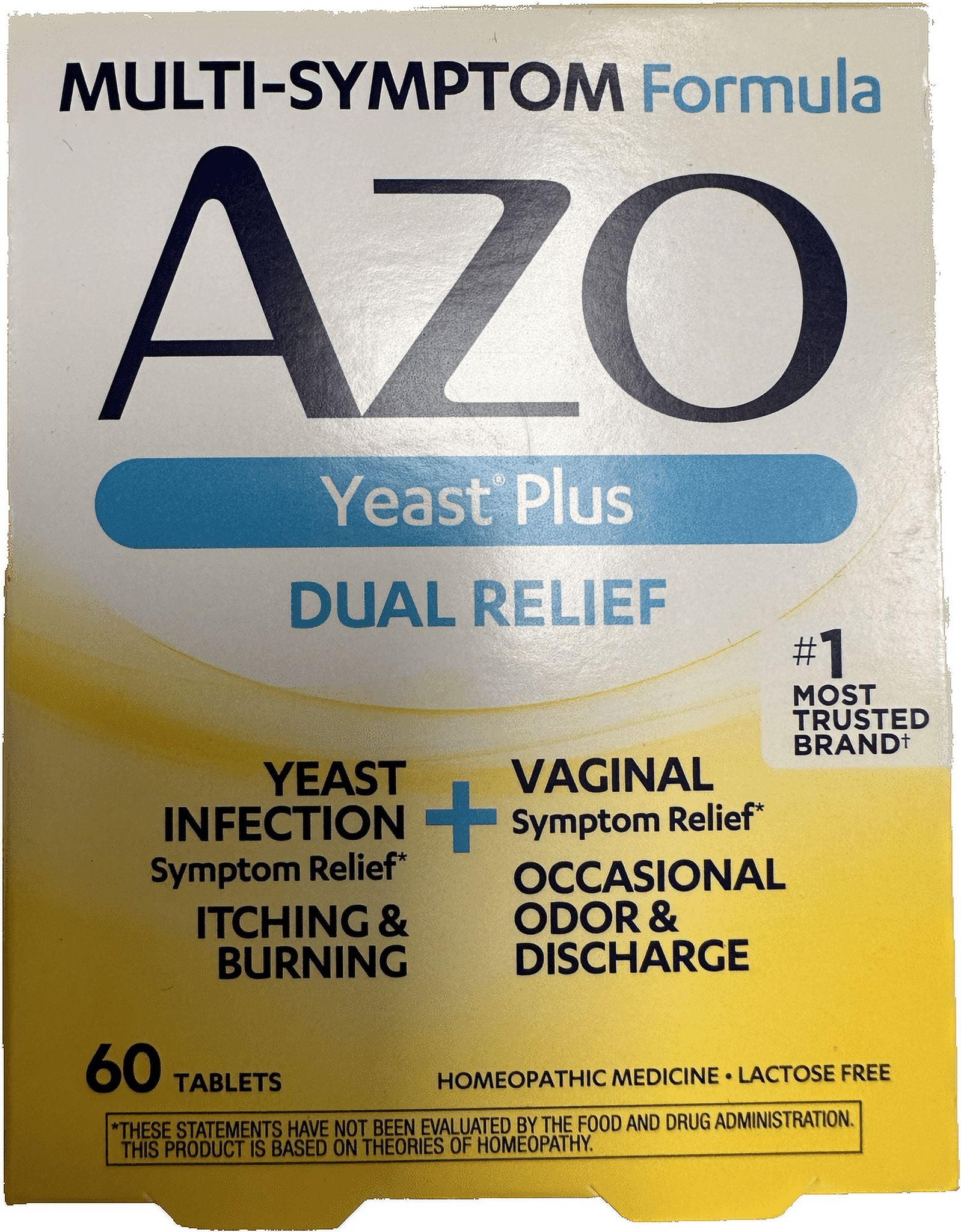 AZO Yeast Plus tablets, 60 Tablets