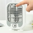 thumbnail image 1 of AZOON Personal Evaporative Air Cooler,Portable Air Conditioner,Cooling Fan for Bedroom,Quiet Box Fans for Home Room Desktop Clearance, 1 of 7